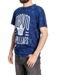 Load image into Gallery viewer, Toronto Maple Leafs Crystal Tie Dye T-Shirt
