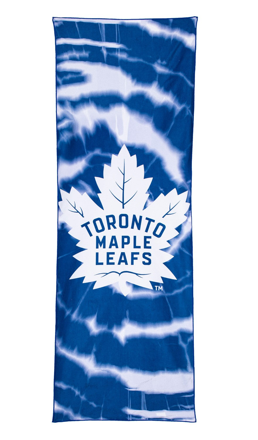 Toronto Maple Leafs Tie Dye Beach Towel