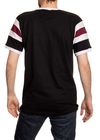 Load image into Gallery viewer, Colorado Avalanche Varsity T-Shirt Back View
