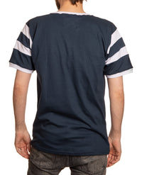 Load image into Gallery viewer, Edmonton Oilers Varsity T-Shirt Back View
