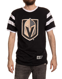 Load image into Gallery viewer, Vegas Golden Knights Varsity T-Shirt Front View
