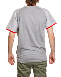 Load image into Gallery viewer, Vegas Golden Knights Reverse French Terry Striped Men&#39;s T-Shirt
