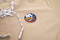 Load image into Gallery viewer, New York Islanders Waffle Texture Hockey Lace Hoodie
