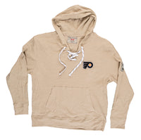 Load image into Gallery viewer, Philadelphia Flyers Waffle Texture Hockey Lace Hoodie
