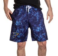 Load image into Gallery viewer, St. Louis Blues Tie Dye Boardshorts
