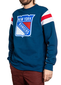 Load image into Gallery viewer, New York Rangers Varsity Retro Style Crewneck Sweatshirt
