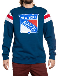 Load image into Gallery viewer, New York Rangers Varsity Retro Style Crewneck Sweatshirt
