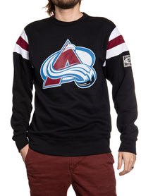 Load image into Gallery viewer, Colorado Avalanche Varsity Retro Style Crewneck Sweatshirt
