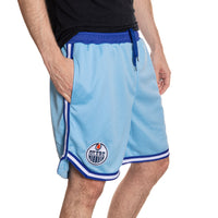 Load image into Gallery viewer, Edmonton Oilers Men&#39;s 2 Tone Air Mesh Shorts Lined with Pockets
