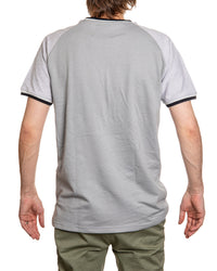 Load image into Gallery viewer, Pittsburgh Penguins Reverse French Terry Striped Men&#39;s T-Shirt
