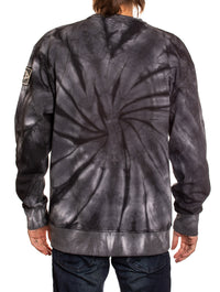 Load image into Gallery viewer, Pittsburgh Penguins Spiral Tie Dye Crewneck
