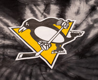 Load image into Gallery viewer, Pittsburgh Penguins Spiral Tie Dye Crewneck
