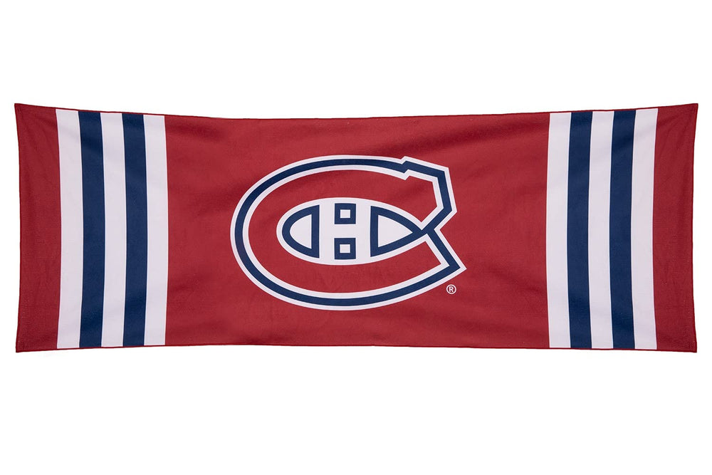 Montreal Canadiens Beach Towel. 30 By 84 Inches.